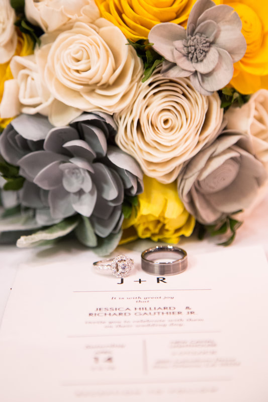 The Rings, the Invites, and the Bouquet